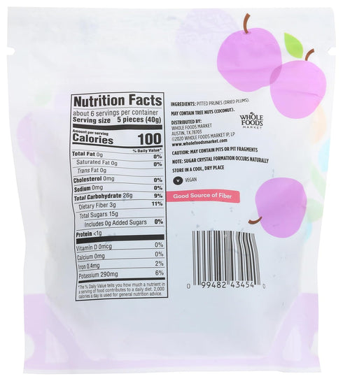 365 8 by Whole Foods Market, Pitted Prunes, Ounce