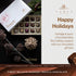 Holiday Xmas Chocolate Gift Box - Delicious Kosher Dairy Free, Egg Free Vegan Friendly Chocolates - Corporate Holiday