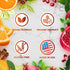 Set 25 Total Tea Detox Tea & Energy - Day Detox - Herbal SIim Tea with Chamomile - Hibiscus Tea and Ginger Root