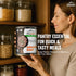 28 Oz 5-Year 1 Pack MOUNTAIN ESSENTIALS All Natural Canned Ground Beef Fully Cooked, Ready to Eat Hamburger Meat Pantry