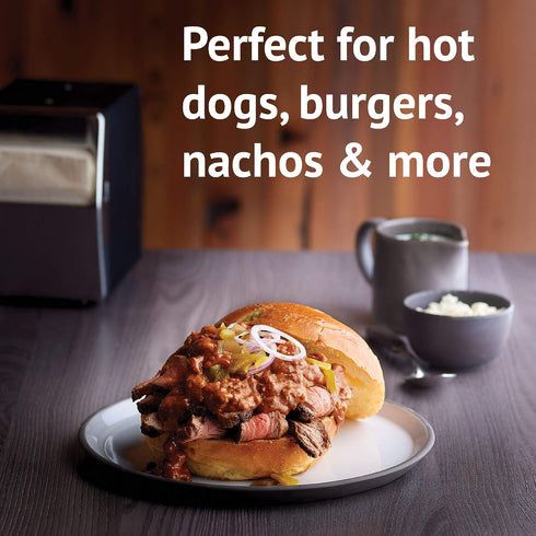 6 lb 12 oz (#10 (Pack 2) Chef-mate Hot Dog Canned Chili Sauce with Meat, Ready to Eat, Can Bulk)