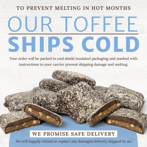 (5 Chapel Hill Pecan and Dark Chocolate Toffee, Natural and Gluten Free, Delicious Toffee Squares Ounce)