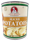 Chef's Quality Sliced Potatoes | Kosher | (6 LB 14oz)