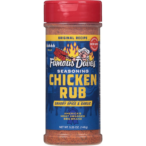 3 (15.75 oz.) Famous Dave's - pck, Chicken Rub Seasoning