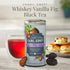 36 The Republic of Tea All Day Earl Grey Whiskey Vanilla Fig Black Tea, Naturally Caffeinated, Tea Bags