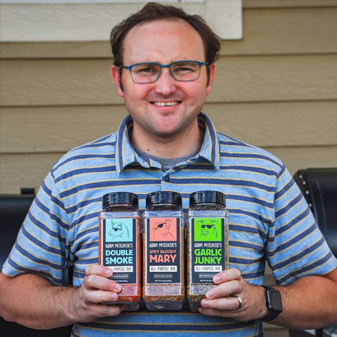 20 oz Spiceology & Adam McKenzie - Garlic Junkie - All-Purpose Seasoning, BBQ Rubs and Spice Blends - Use On: Beef