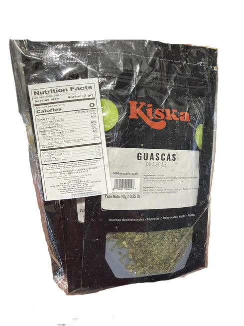 Generic -10 g/0.35 oz 3 PACK Kiska Guascas -Dehydrated Herbs - Spices