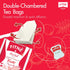 FITNE Strawberry Herbal Detox Tea - 12 Tea Bags, Fruity Myrobalan Rhubarb Senna Infusion, No Calories