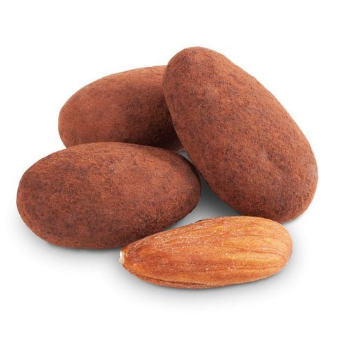 Dulcefina chocolate and Sweets, Milk Chocolate Cocoa Dusted Almonds (1.500 Lbs)