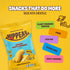 4oz, Pack 6, 3g 2g HIPPEAS Chickpea Puffs, Groovy White Cheddar, Gluten Free Snacks, Dairy Free, Vegan, of Protein