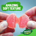 40 Count) Gummy Heaven & Earth Assorted Hand Crafted Fruit Jellies in Resealable Tray (Approx. | Dye Free | Natural