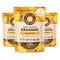 Healing Home Foods Lemon Chia Graham Crackers, Gluten Free Snacks for Adults, Almond Flour and
