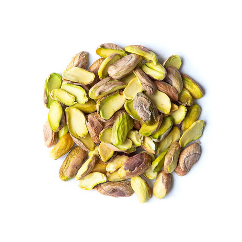 8 B6, Food to Live Raw Pistachio Halves and Pieces, Ounces - Raw Nuts, No Shell, Unsalted Kernels, Vegan, Sirtfood