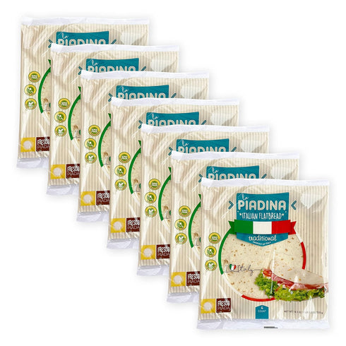 Fresco Piada Italian Flatbread 7 Packs (28 Count Total) | Authentic Piadina