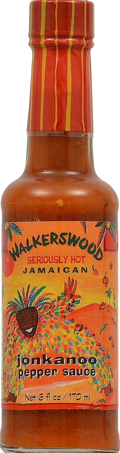 Walkerswood Jonkanoo Pepper Sauce, Seriously Hot, 170ml