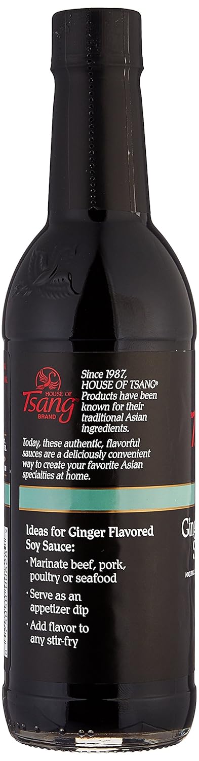 House of Tsang Sauce Ginger Soy, 9.85 Ounce