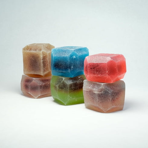 Silky Gem Jams Me Up Crystal Candy Collection: 6-Piece Jelly-Filled Assortment Handcrafted