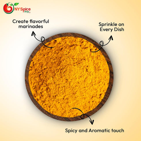 3 NY SPICE SHOP Jamaican Hot Curry Powder Jamaican Hot Curry Powder Seasoning - Curry Powder Spice - Golden Curry Mild