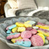 Gummies 1 (0.5 LB) Bubs Swedish Candy Mix - Big Ovals, Skulls, and More - Sweet and Sour Swedish - Pound of Godis From