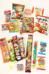 OSK 55 Pack Japanese Candy Snack Assortment, Pieces Box, Variety