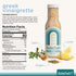 8 oz SideDish Zesty Greek Vinaigrette - Seed Oil, Dairy & Gluten Free Salad Dressing w/Avocado Oil - Refined Sugar