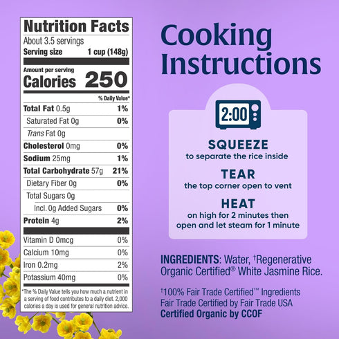 17.3 OZ Lundberg Value Size Regenerative Jasmine Rice