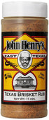 John Henry's Brisket Rub, Texas, 11 oz