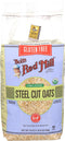 Bob's Red Mill Gluten Free Organic Steel Cut Oats, 24 Ounce