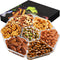 Gourmet Mixed Nuts Gift Basket in Black Gift Box (7 Assortments) Arrangement
