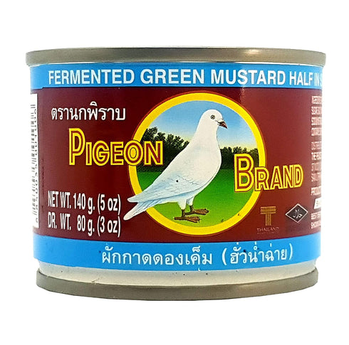 Pigeon Brand FERMENTED MUSTARD GREEN - 2 x 5 oz / 140