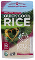 LOTUS FOODS Organic Quick Cook White Rice, 15 OZ
