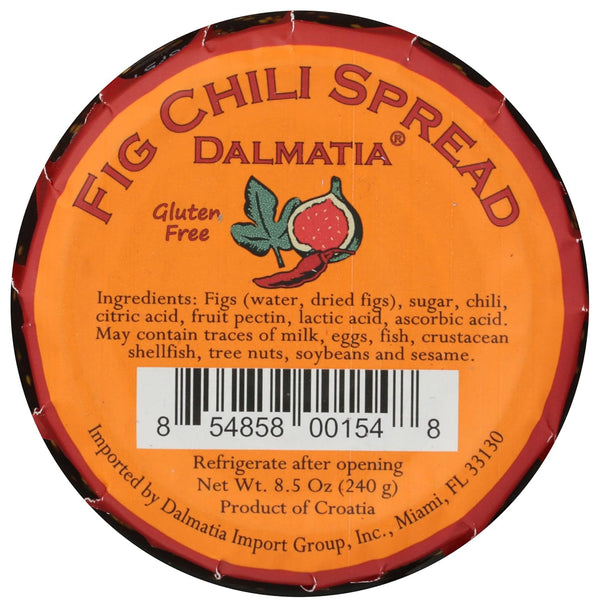 DALMATIA IMPORTS Chili Fig Spread, 240 GR