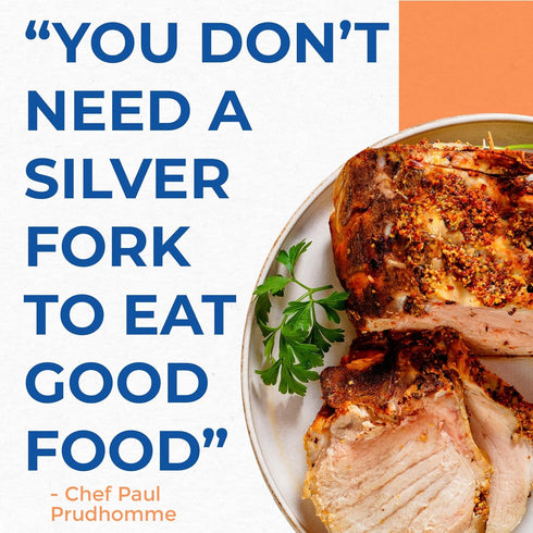 2 oz (Pack 1) Chef Paul Magic Seasoning Blends Pork & Veal Magic | Bold & Smoky Seasoning | Perfect for BBQ, Grilling