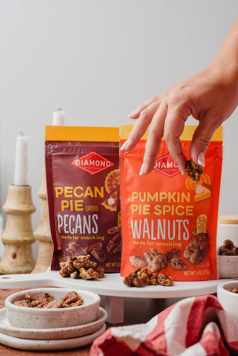 3.25 oz. Diamond of California Pecan Pie Pecan Nuts