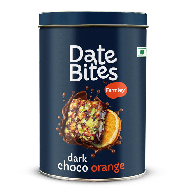 Farmley Date Bites Protein Bars Dark Choco Orange | Energy Bars with
