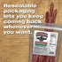 17-Ounce 9 150 (Pack Old Trapper Pepperoni Snack Sticks, Resealable Bag, Natural Wood Smoked Meat Sticks, Grams