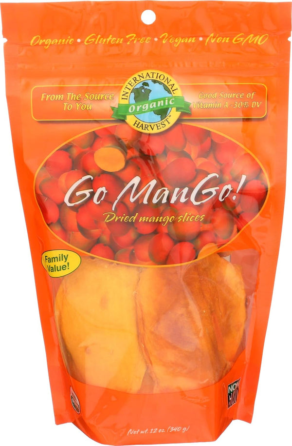 International Harvest , Organic Mango Slices, 12 Ounce