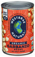 Westbrae Natural, Beans Garbanzo Organic, 15 Ounce