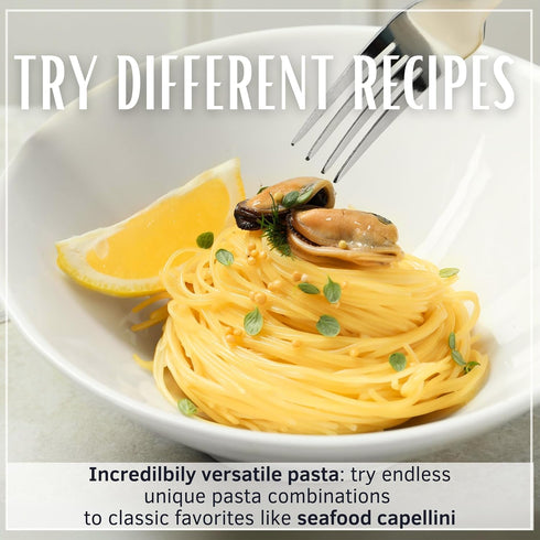 #11, 16 oz. Pack 3) Divella Angel Hair Pasta (Capellini Pasta of - Authentic Italian Pasta Made with Durum Wheat