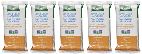 Kashi 7 Grain Honey Oat Flax with Quinoa - 10 Bars, 200g/7.1oz, Canadian