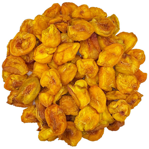 (4 (Pack 1)) FirstChoiceCandy Fancy Dried Peaches, Natural, Sweet, and Healthy Snack, No Sugar Added, In Resealable Bag