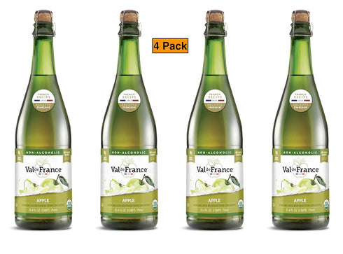 Val de France, Non-Alcoholic, Reduced Calorie, Organic and OU Kosher Sparkling Juice