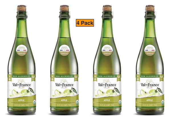 Val de France, Non-Alcoholic, Reduced Calorie, Organic and OU Kosher Sparkling Juice