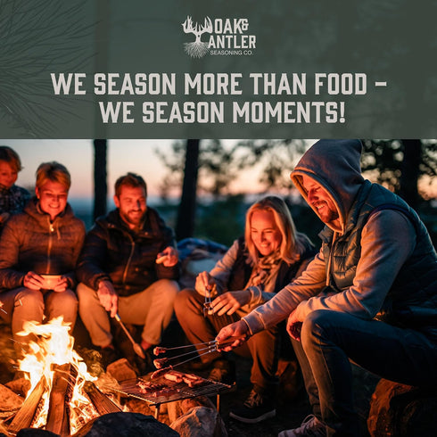 5 Oz Oak & Antler Vaquero Smoke Seasoning, Small-Batch Guajillo Chili BBQ Rub Smoky BBQ Rub & Mexican Spice Blend