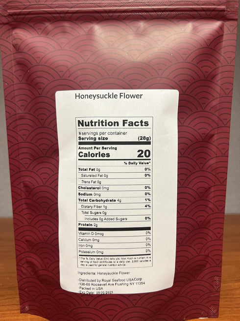 Visit the Store 8oz Royal Seafood USA Premium Dried Honeysuckle Jin Yin Hua Dried Flower tea