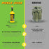 1 6 Pack Pickle Juice Chaser Liter Bottles - For Pickle Backs - Electrolyte Juice for Day & Night Time Cramp Relief