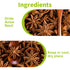 Kah's Journey Star Anise - Whole Star Anise Pods, 16oz, Chinese Spice for Cooking, Baking, or Brewing Tea