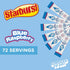 6 Count (Pack 12) 72 Starburst Singles To Go Powdered Drink Mix, Blue Raspberry, of - Total Servings), Sugar-Free Drink