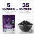 5 Immunity, Jungle Powders Organic Aronia Berry Powder Ounce Bag Freeze Dried Chokeberry Extract from Whole Aronia