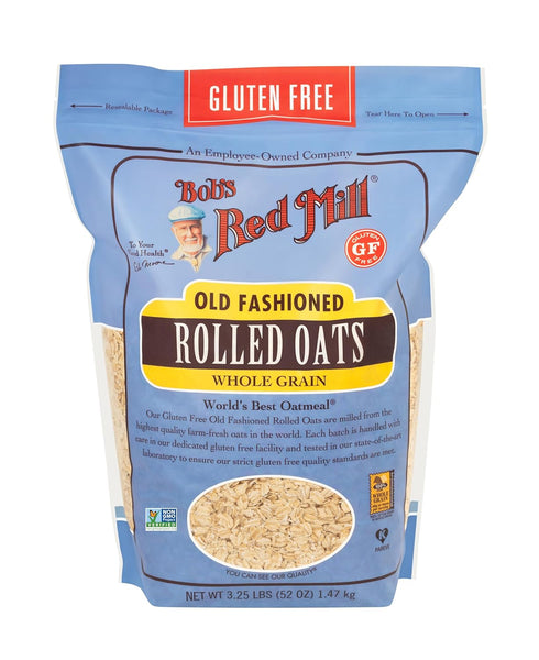 Bob's Red Mill Gluten Free Old Fashioned Rolled Oats, 52oz (Pack of
